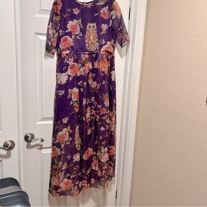 Floral Purple dress